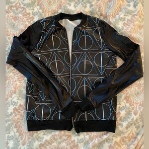 Blackmilk Harry Potter Deathly Hallow Geometric Bomber Jacket
